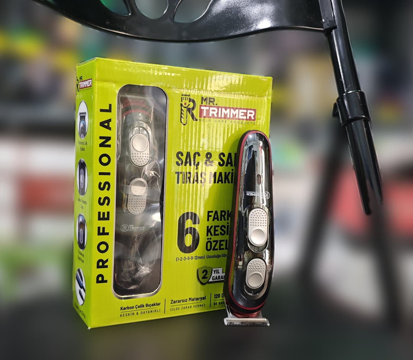 Mr. Trimmer Professional Saç & Sakal Traş Makinesi — ürün görünümü