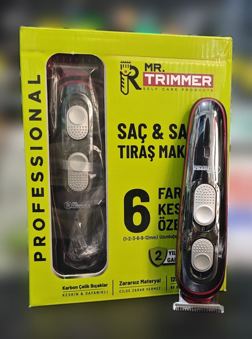 Mr. Trimmer Professional Saç & Sakal Traş Makinesi — i̇kinci açı