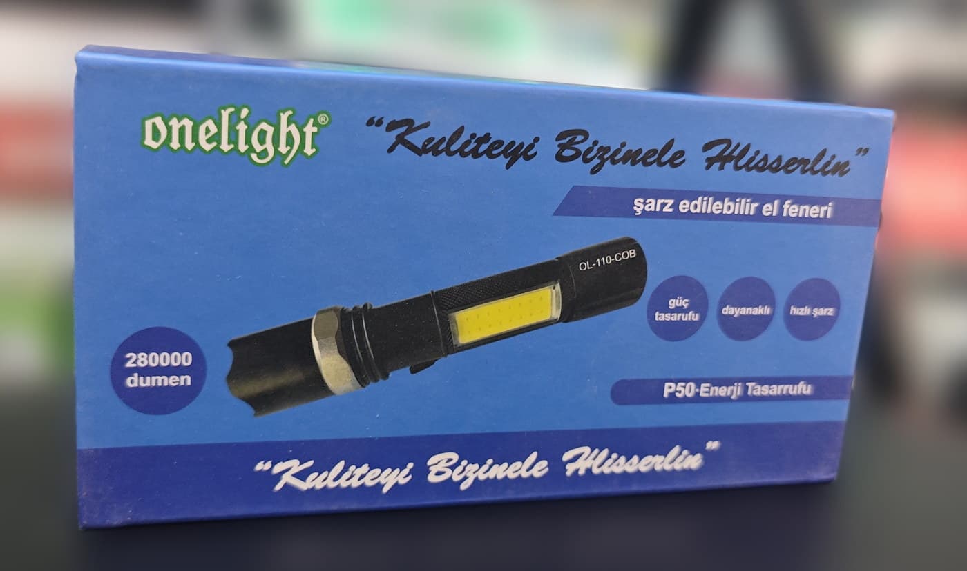Onelight Polis Feneri (2 Pilli) — ürün görünümü
