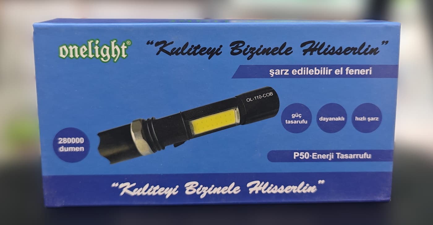 Onelight Polis Feneri (2 Pilli) — dördüncü açı