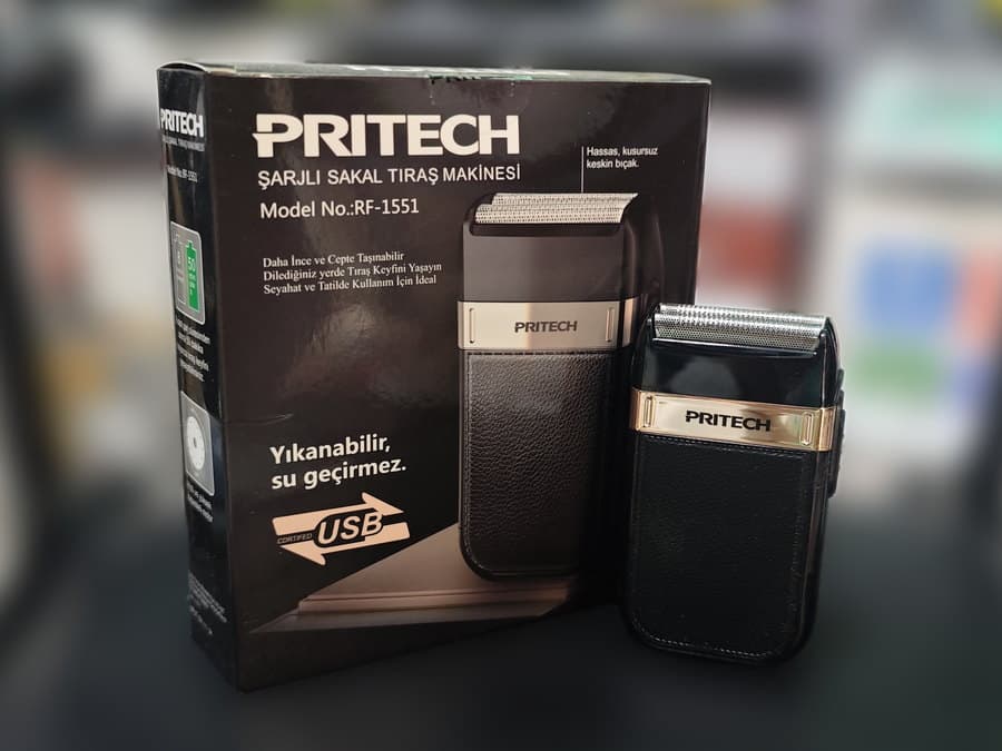 PRITECH RF-1551 Şarjlı Sakal Traş Makinesi