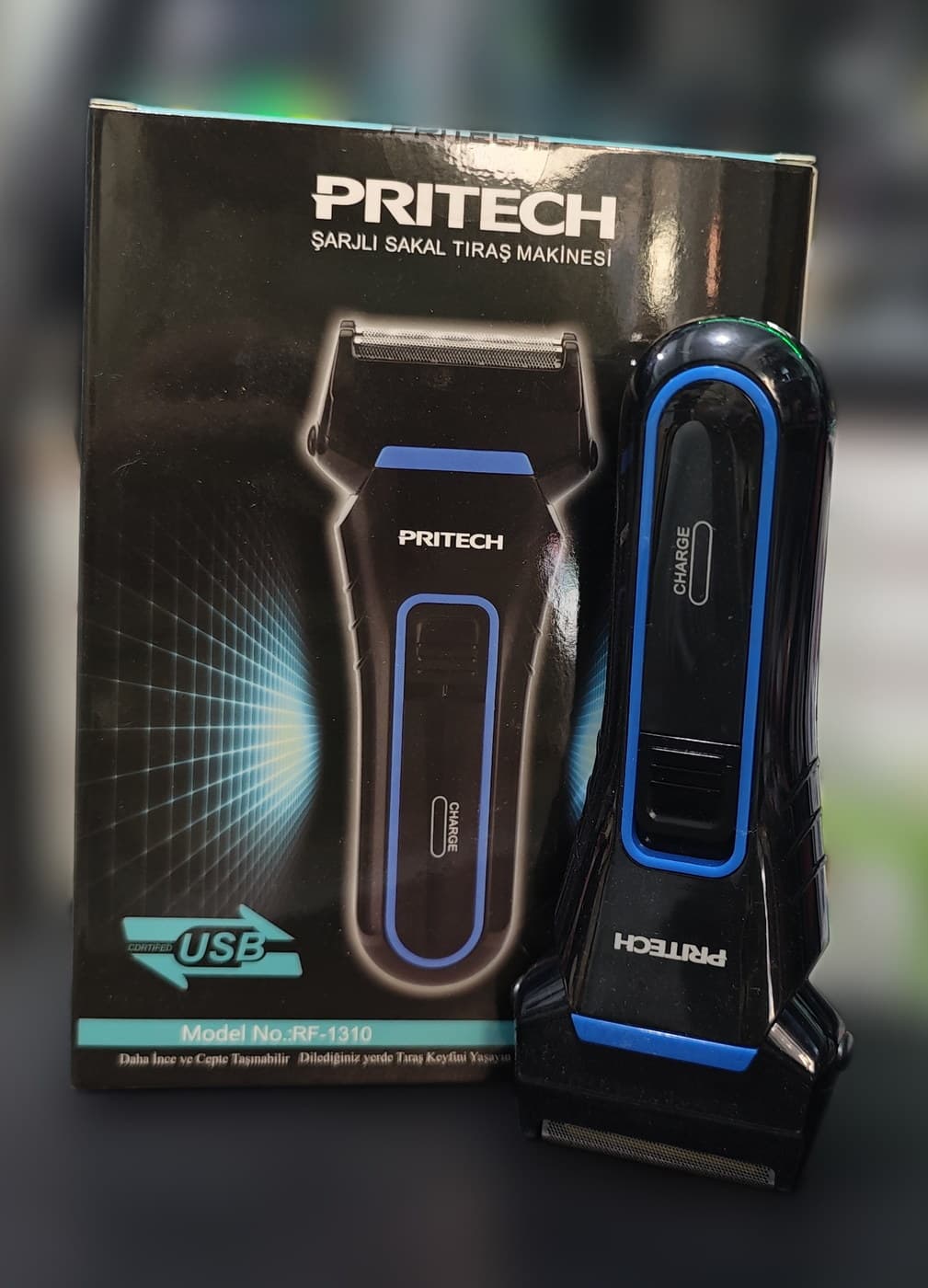 PRITECH Şarjlı Sakal Traş Makinesi — ürün görünümü
