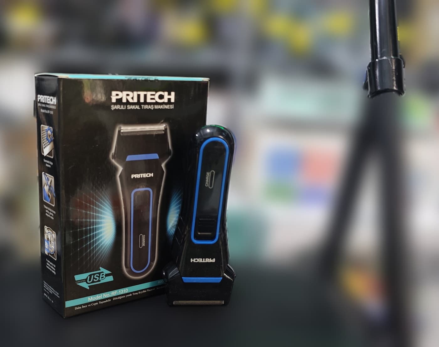 PRITECH Şarjlı Sakal Traş Makinesi — i̇kinci açı