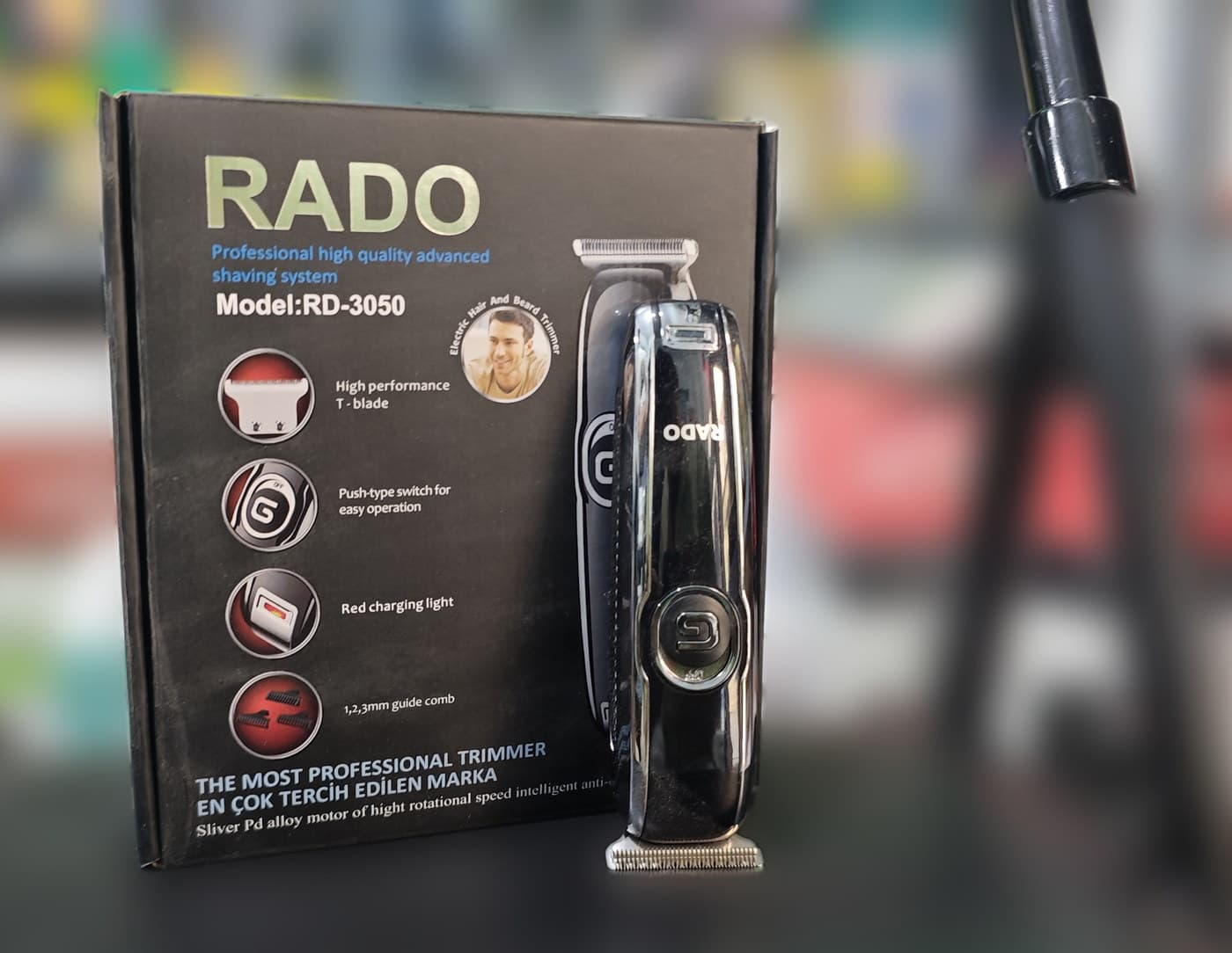 RADO RD-3050 Traş Makinesi — üçüncü açı