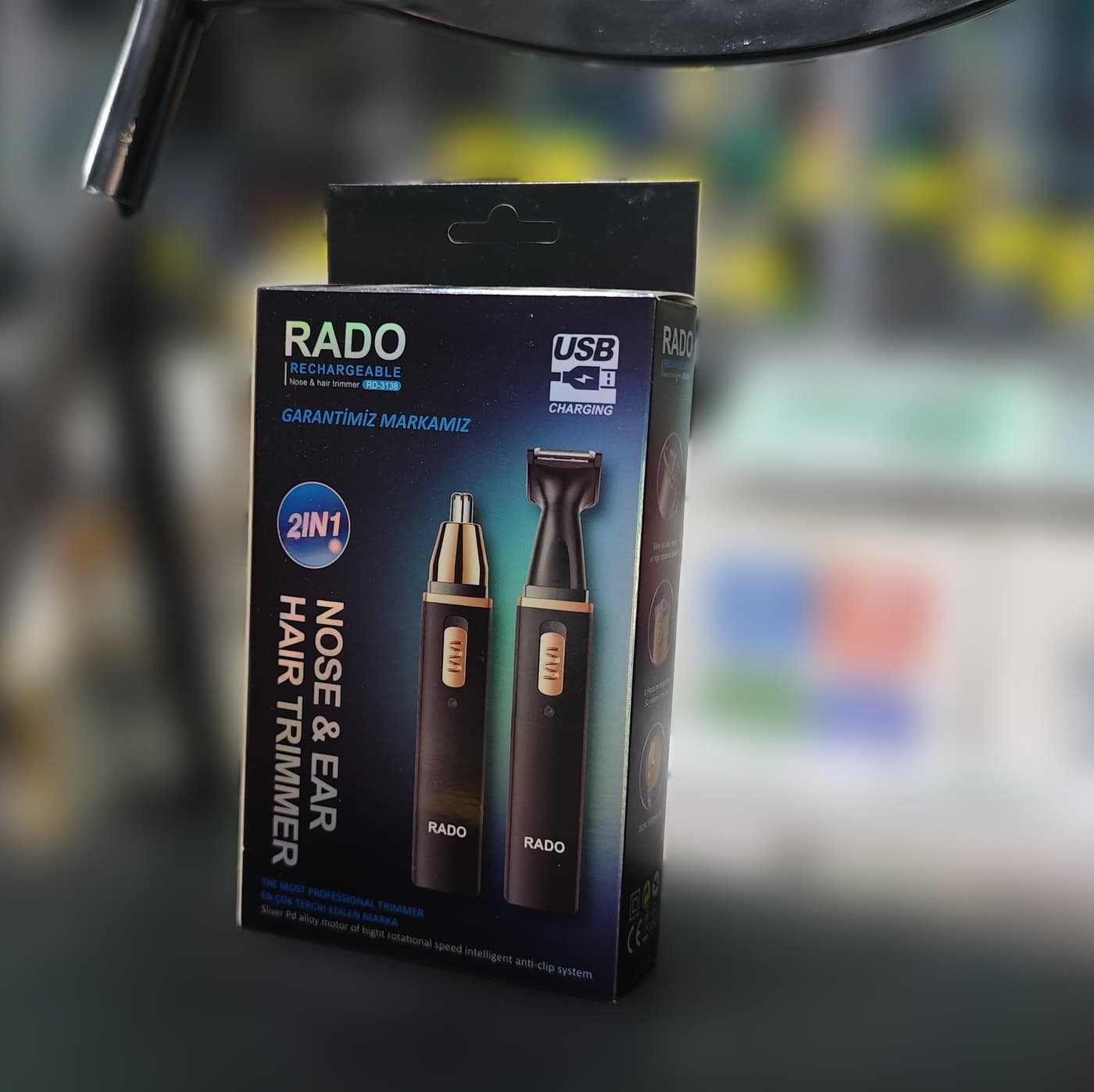 RADO RD-3138 Burun & Kulak Kılı Alma Aleti — üçüncü açı