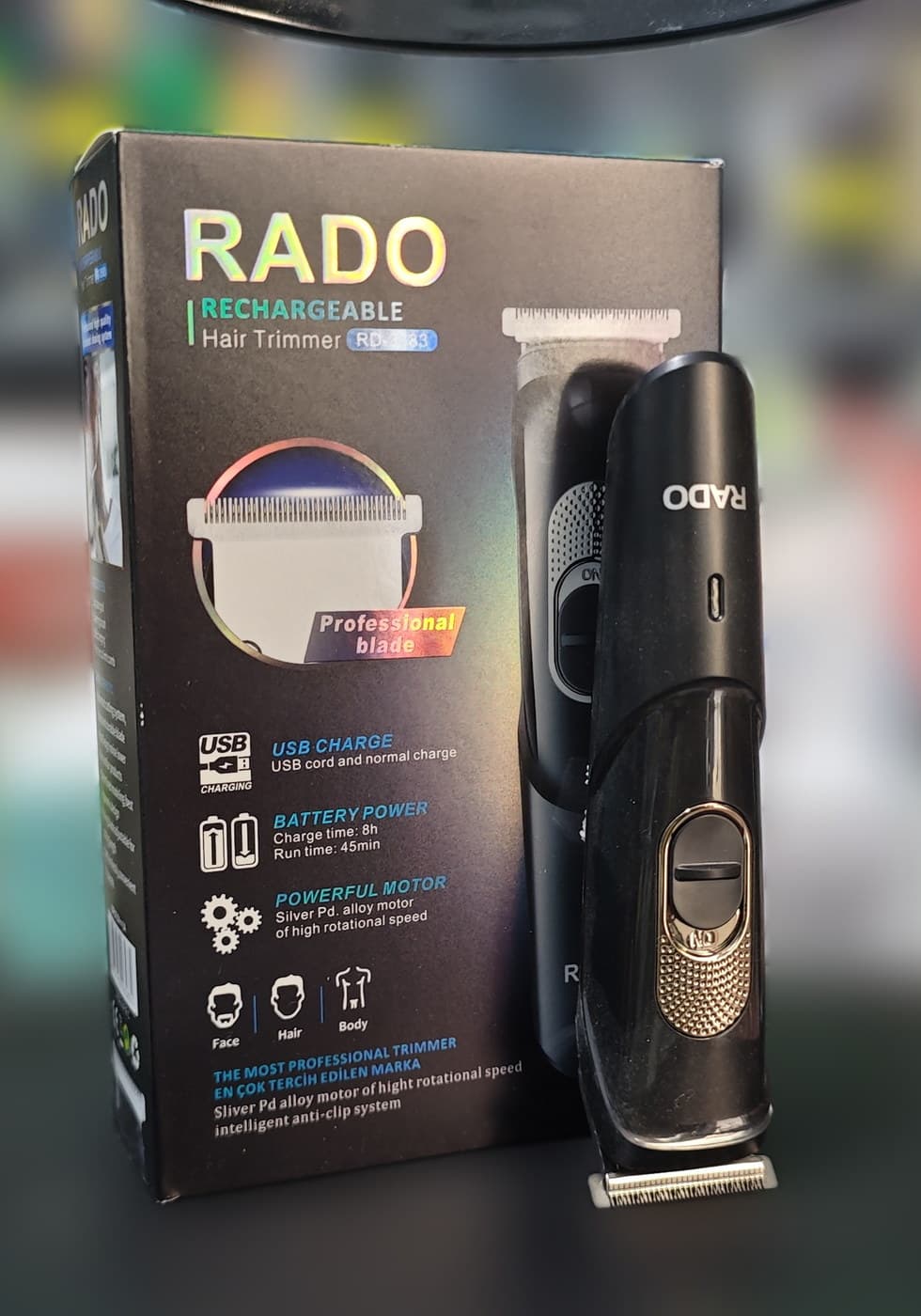 RADO RD-3583 Saç & Sakal Traş Makinesi — i̇kinci açı