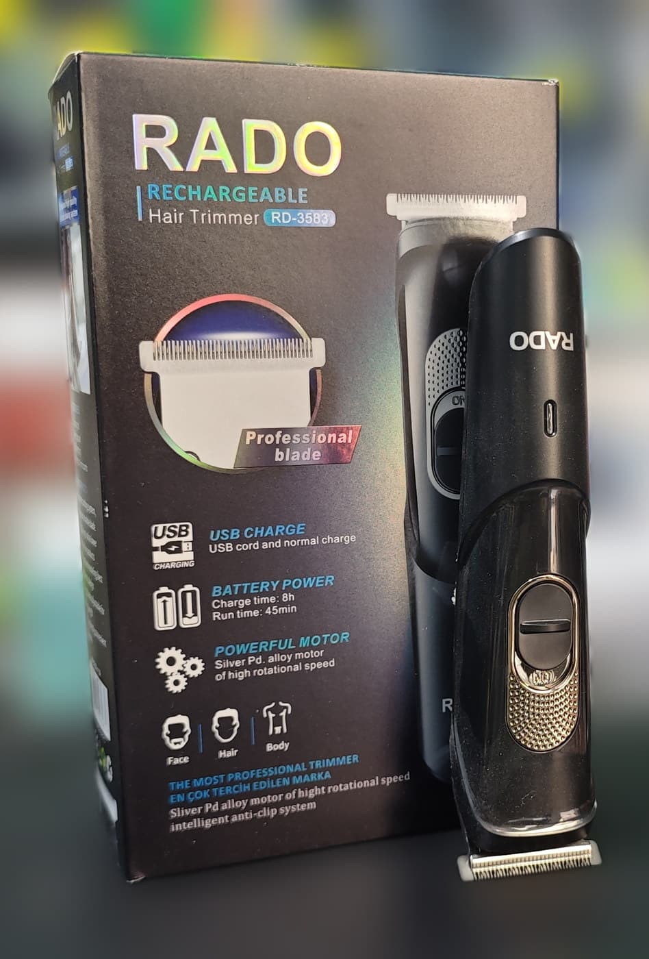 RADO RD-3583 Saç & Sakal Traş Makinesi — dördüncü açı