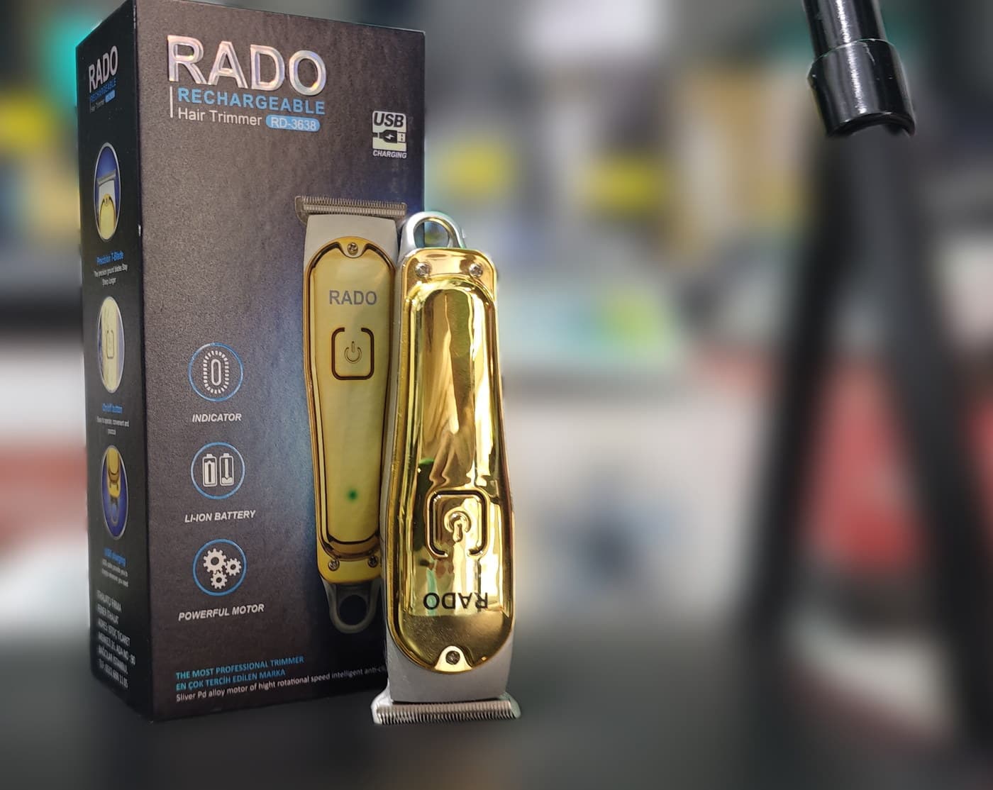 RADO RD-3638 Şarjlı Traş Makinesi — ürün görünümü