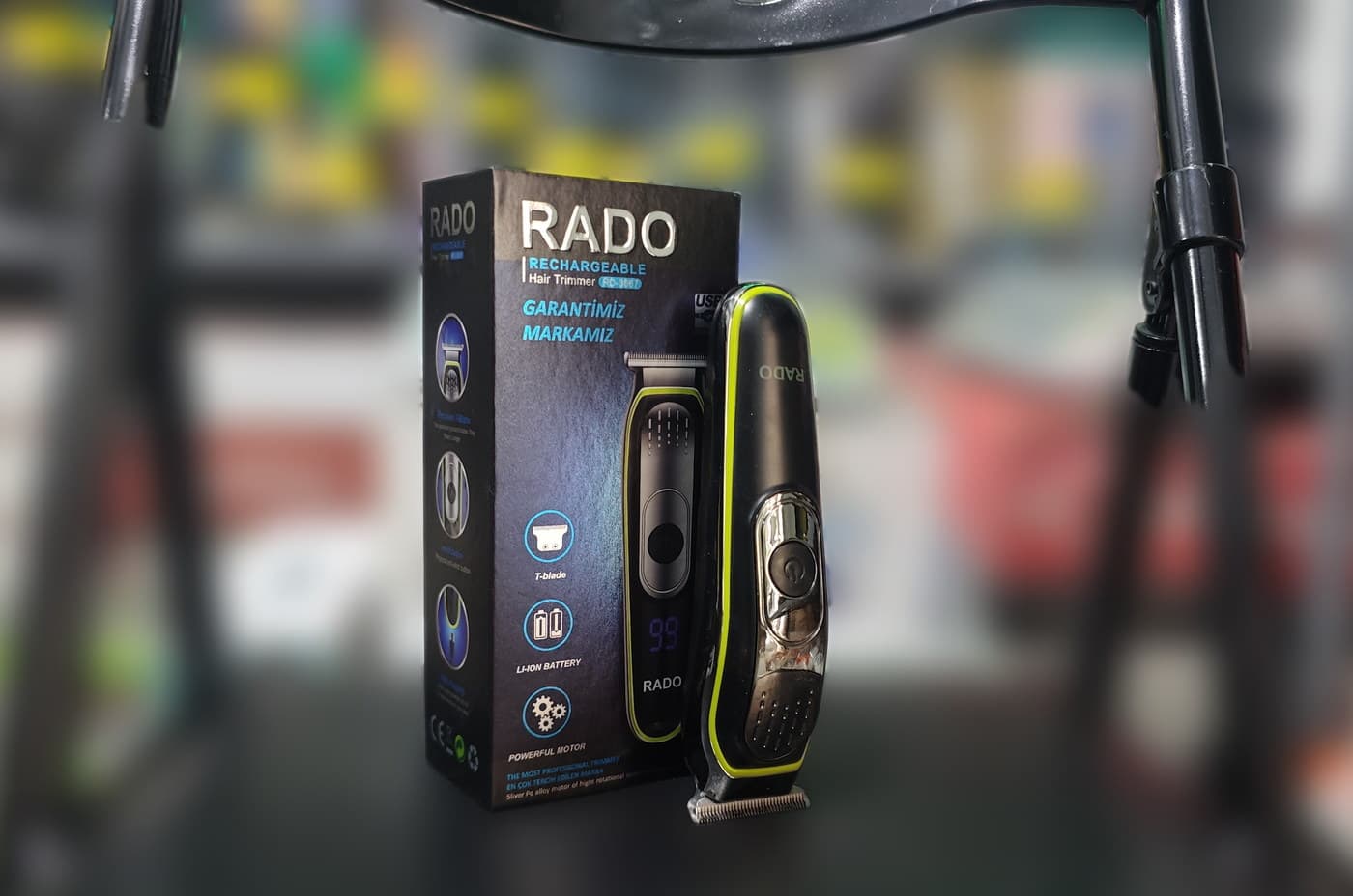 RADO RD-3706 Şarjlı Traş Makinesi — ürün görünümü