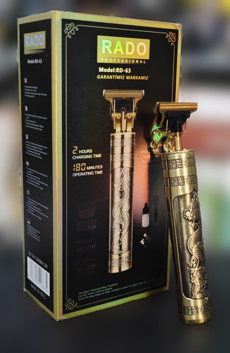 RADO RD-63 Profesyonel Traş Makinesi — ürün görünümü