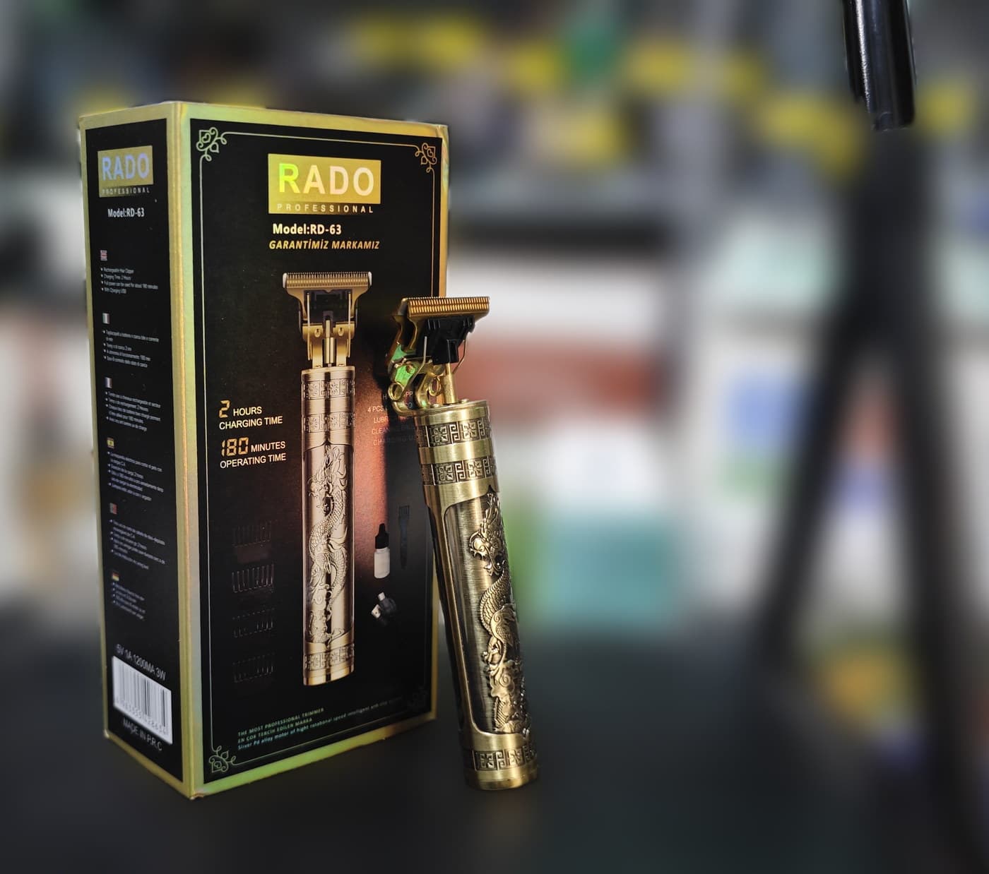 RADO RD-63 Profesyonel Traş Makinesi — üçüncü açı