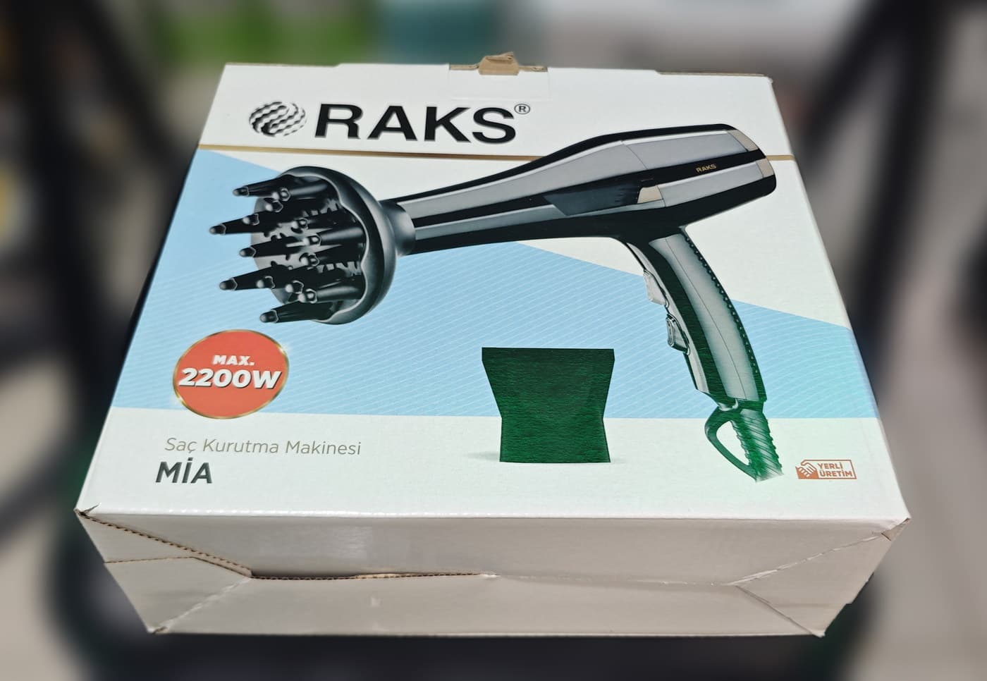 RAKS Mia Saç Kurutma Makinesi — dördüncü açı