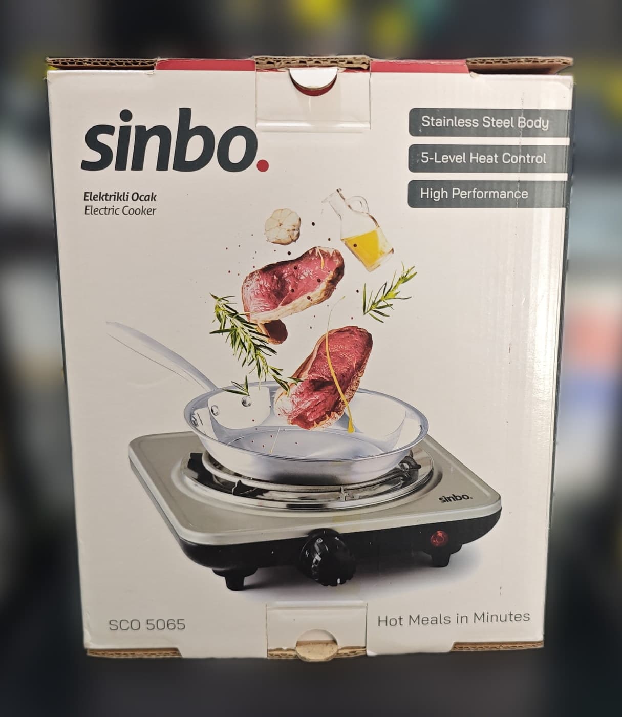 Sinbo SCO 5065 Elektrikli Ocak — ürün görünümü