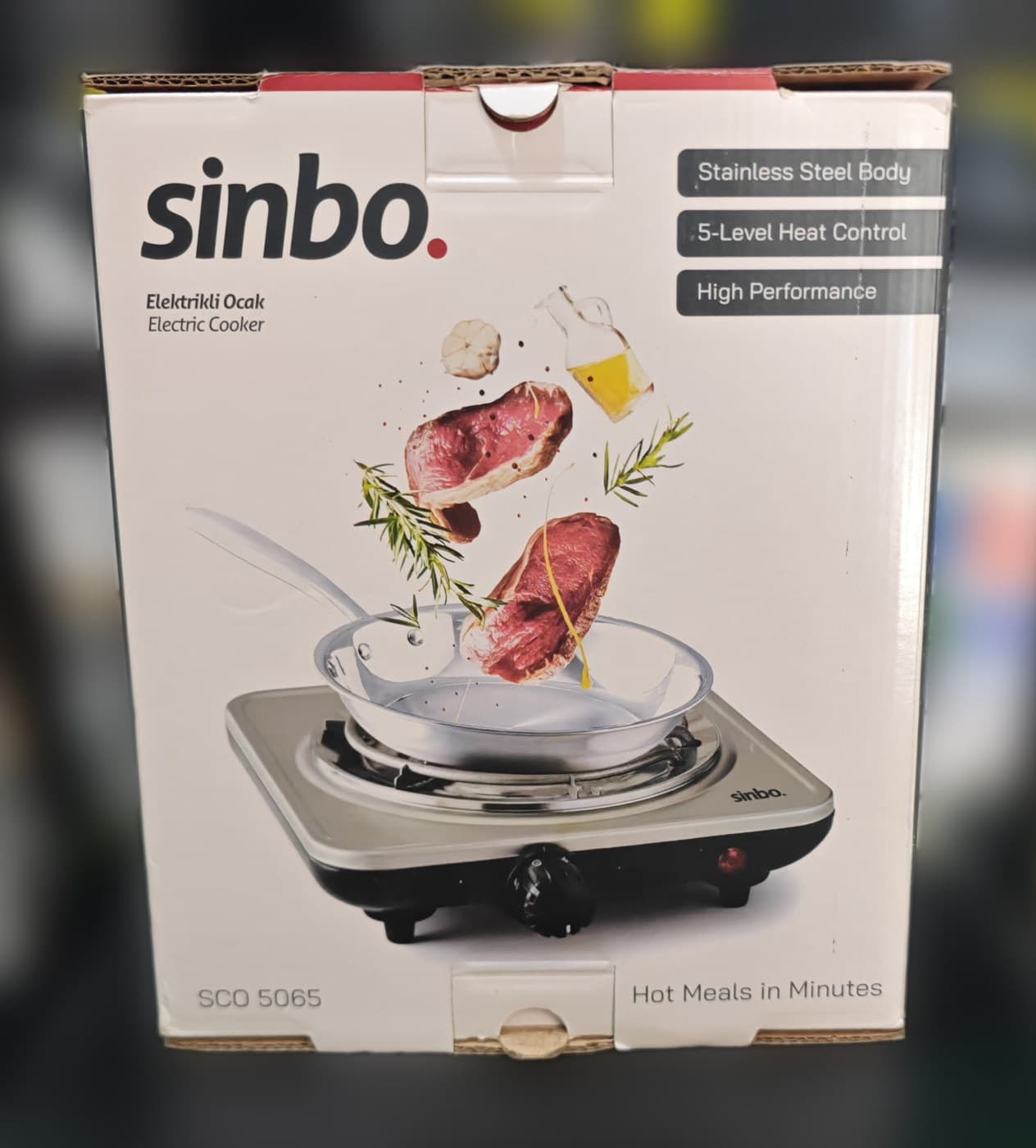 Sinbo SCO 5065 Elektrikli Ocak — dördüncü açı
