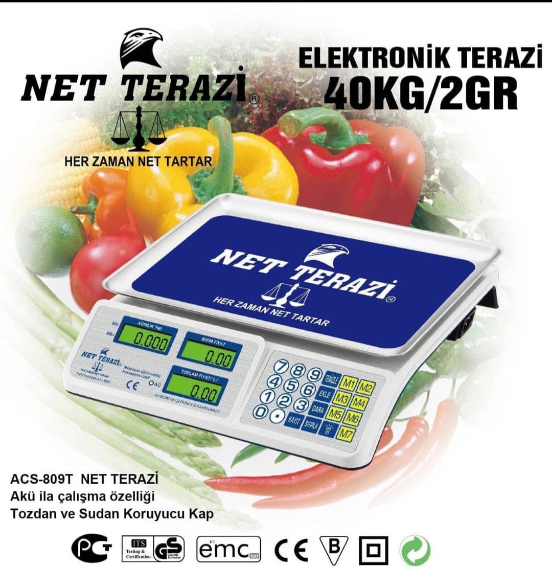 NET Terazi ACS-809T Dijital Elektronik Terazi — i̇kinci açı