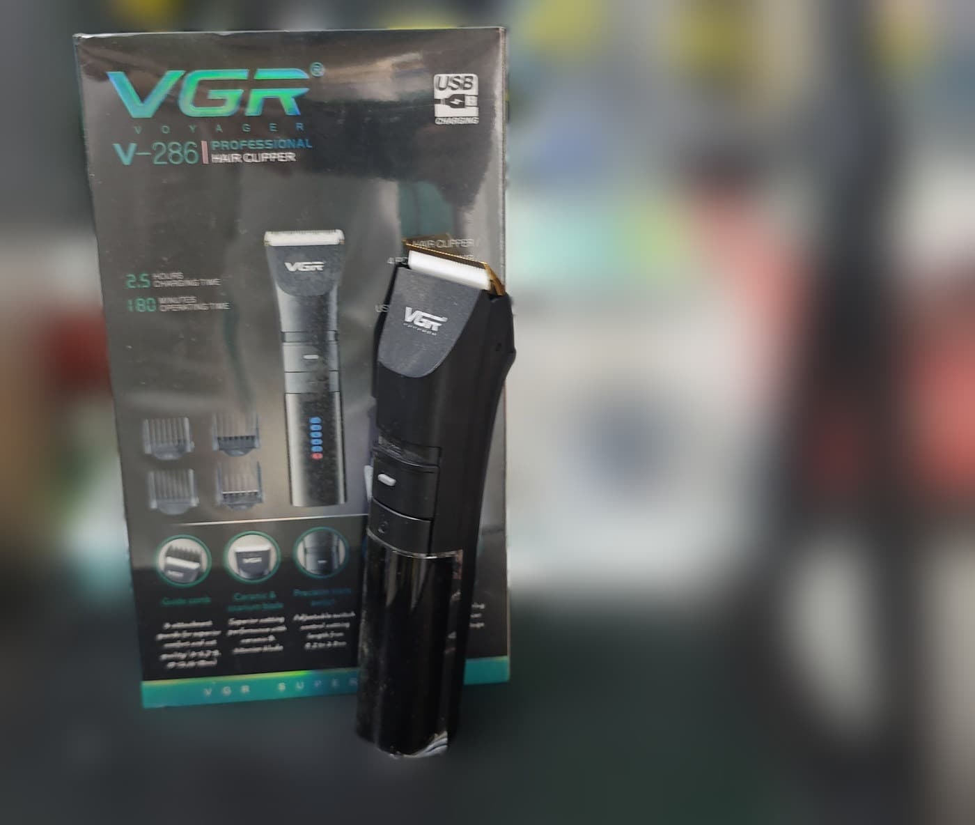 VGR V-286 Şarjlı Saç Kesme Makinesi — i̇kinci açı