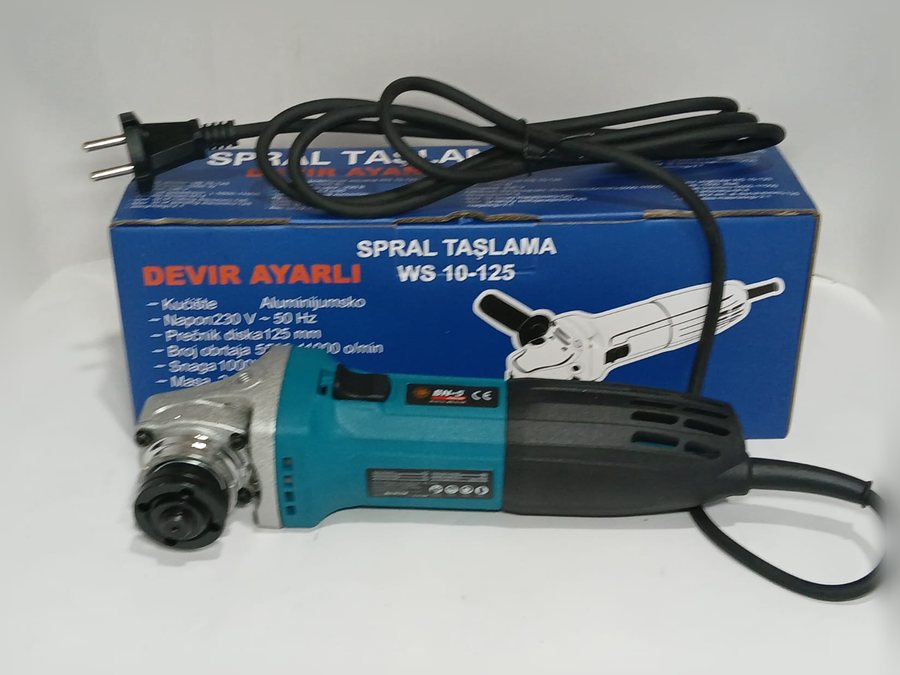 Devir Ayarlı Spiral Taşlama Antalya, 125 mm 1000W — BN-5 — küçük görsel 2