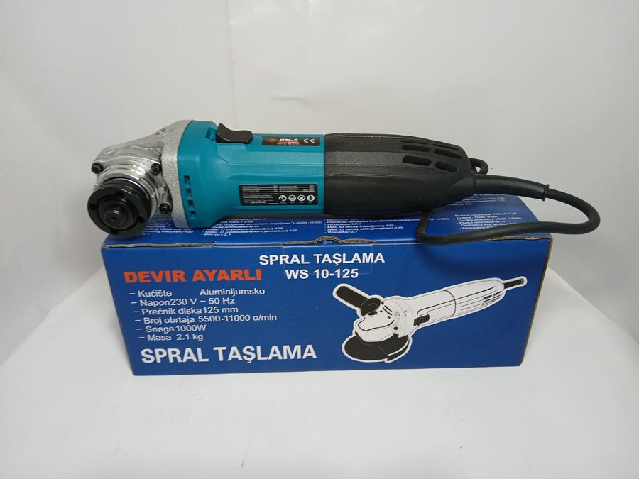 Devir Ayarlı Spiral Taşlama Antalya, 125 mm 1000W — BN-5