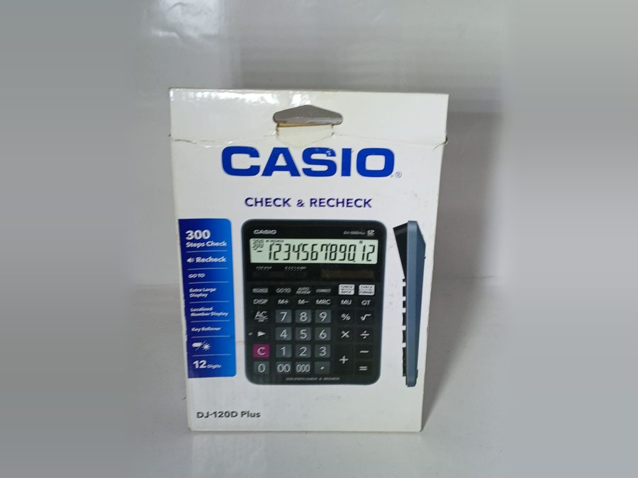 Hesap Makinesi Antalya, 12 Haneli Kontrollü — Casio — küçük görsel 2