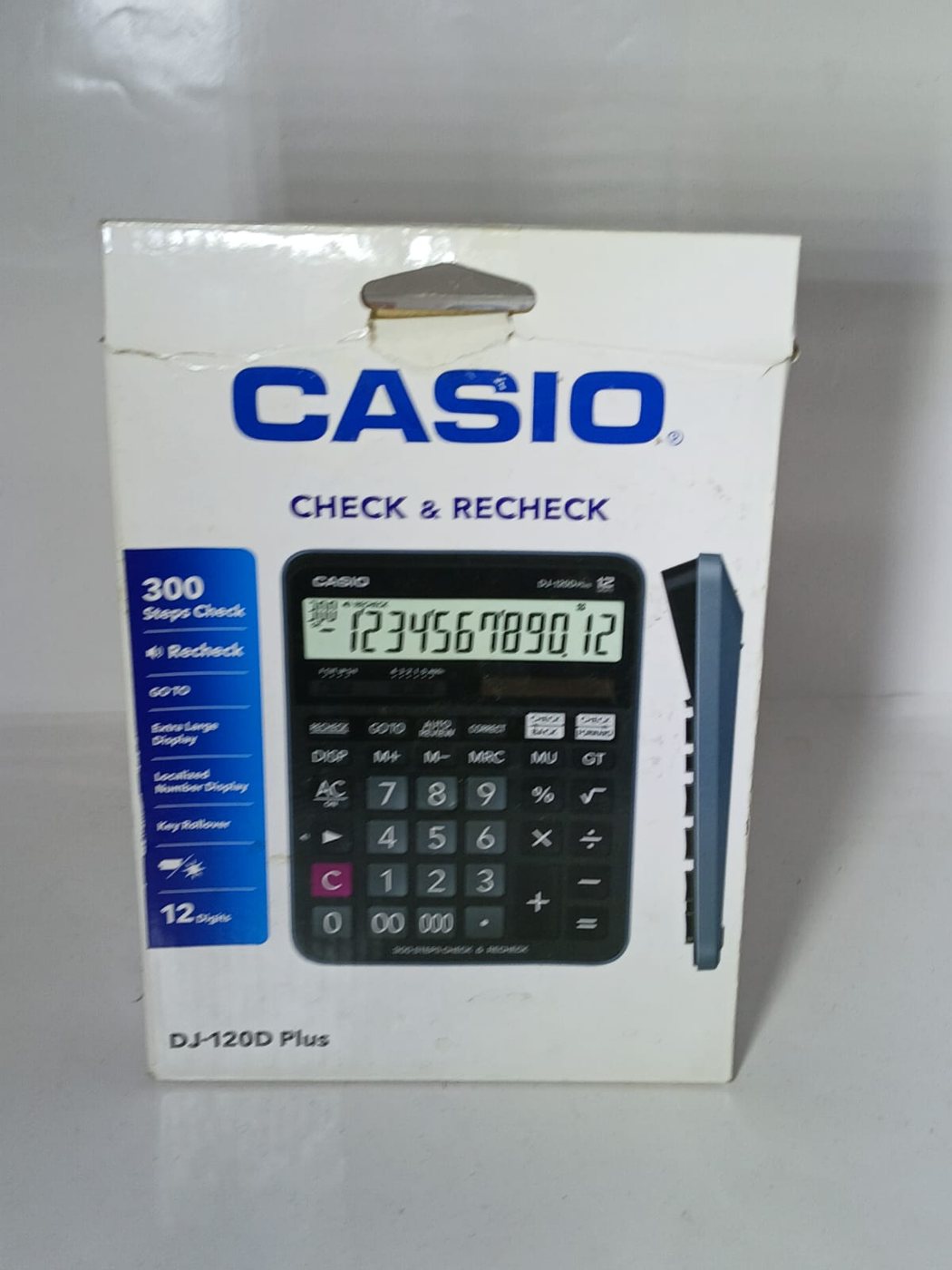 Hesap Makinesi Antalya, 12 Haneli Kontrollü — Casio — görsel 2/3