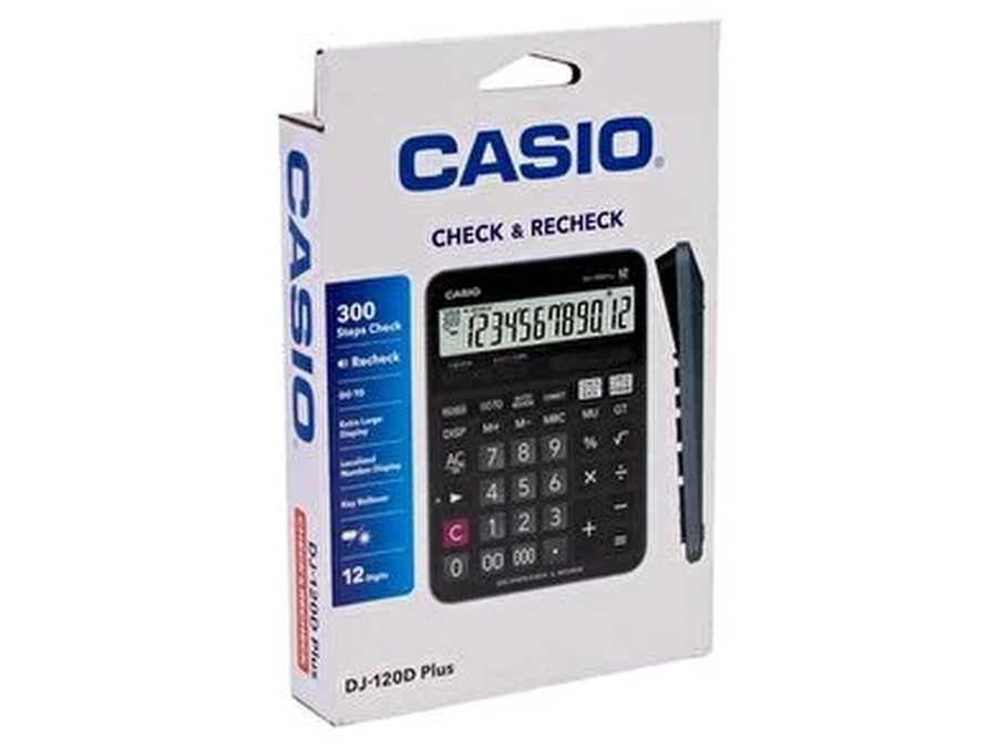 Hesap Makinesi Antalya, 12 Haneli Kontrollü — Casio