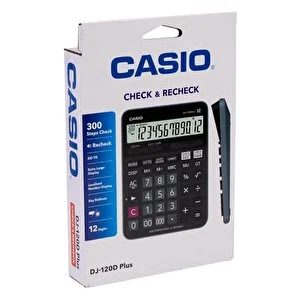 Hesap Makinesi Antalya, 12 Haneli Kontrollü — Casio — Erdem Elektronik Antalya