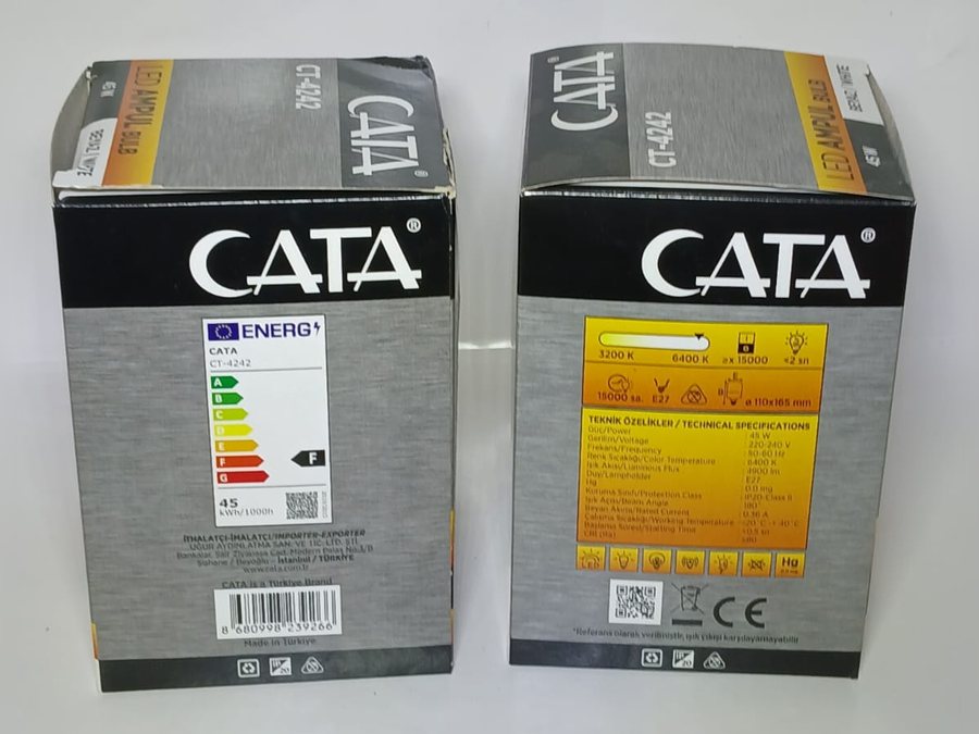 LED Ampul Antalya, 45 W 4900 Lümen — CATA — küçük görsel 3