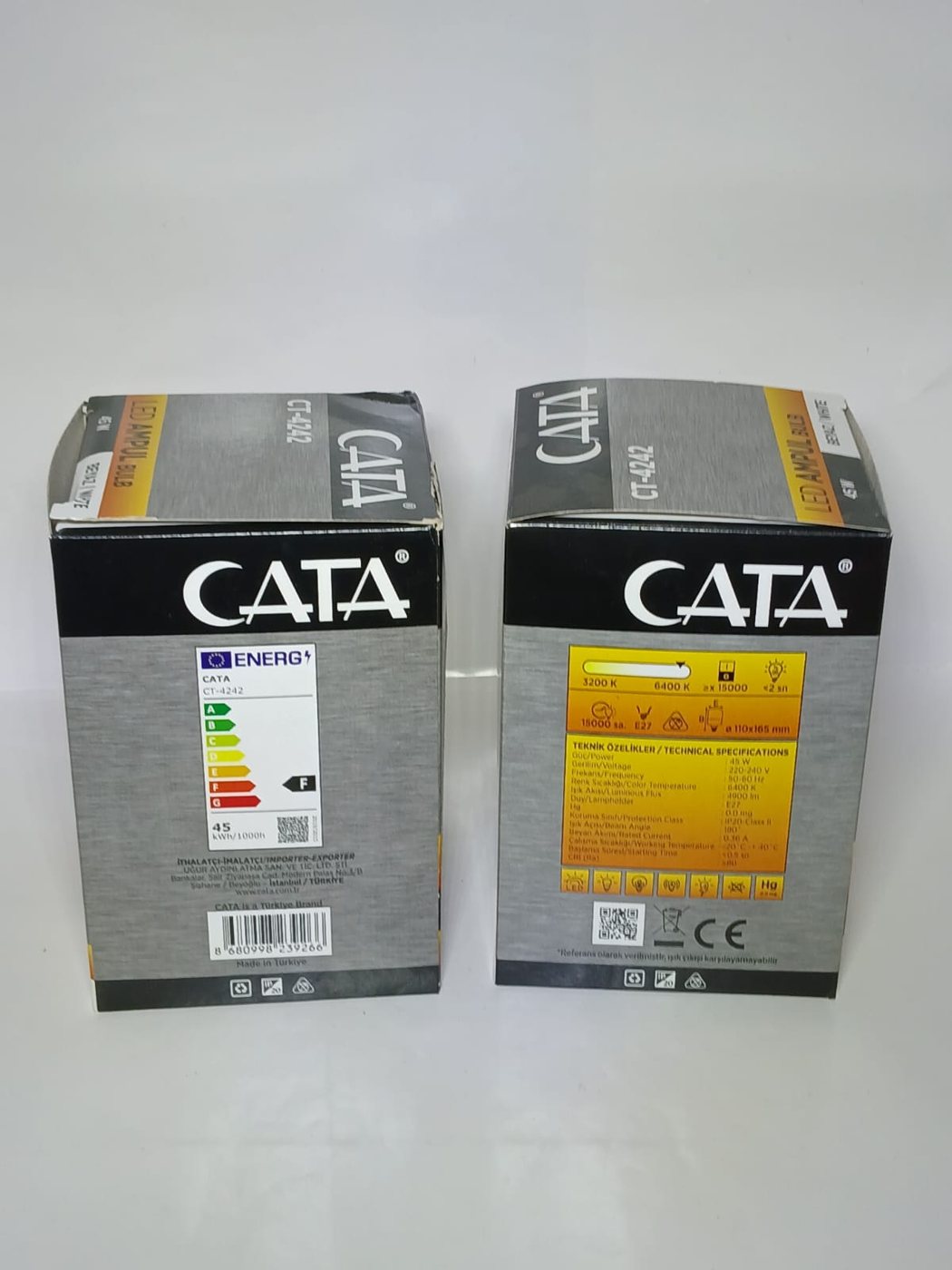 LED Ampul Antalya, 45 W 4900 Lümen — CATA — görsel 3/3
