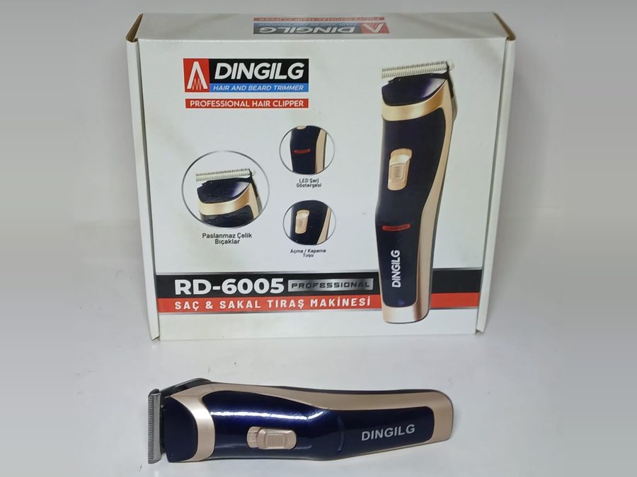 Saç Sakal Tıraş Makinesi Antalya, USB Type-C Şarjlı — Dingling — küçük görsel 2