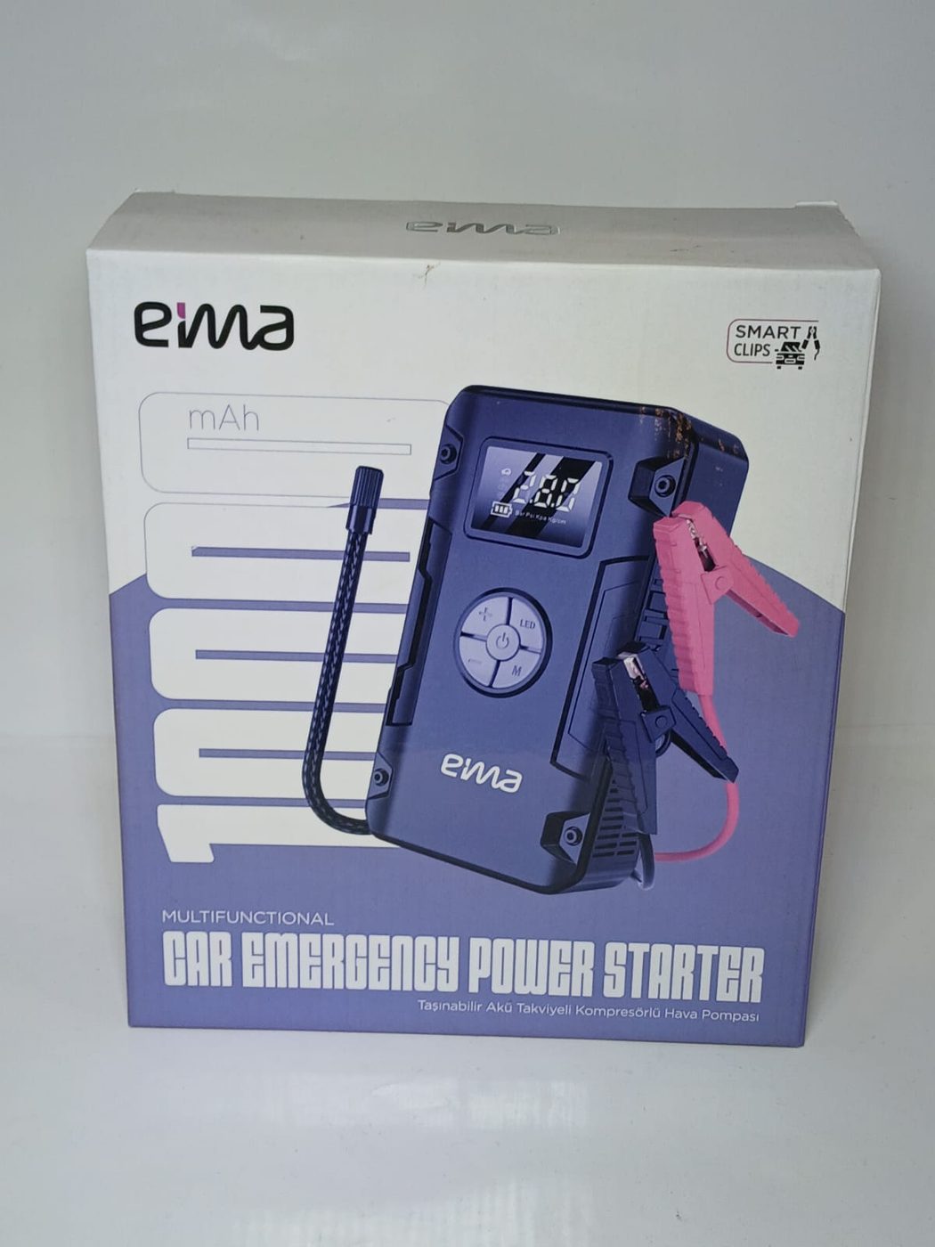 Araç Akü Takviye Cihazı Antalya, Kompresör ve Powerbank — EIMA — görsel 2/3