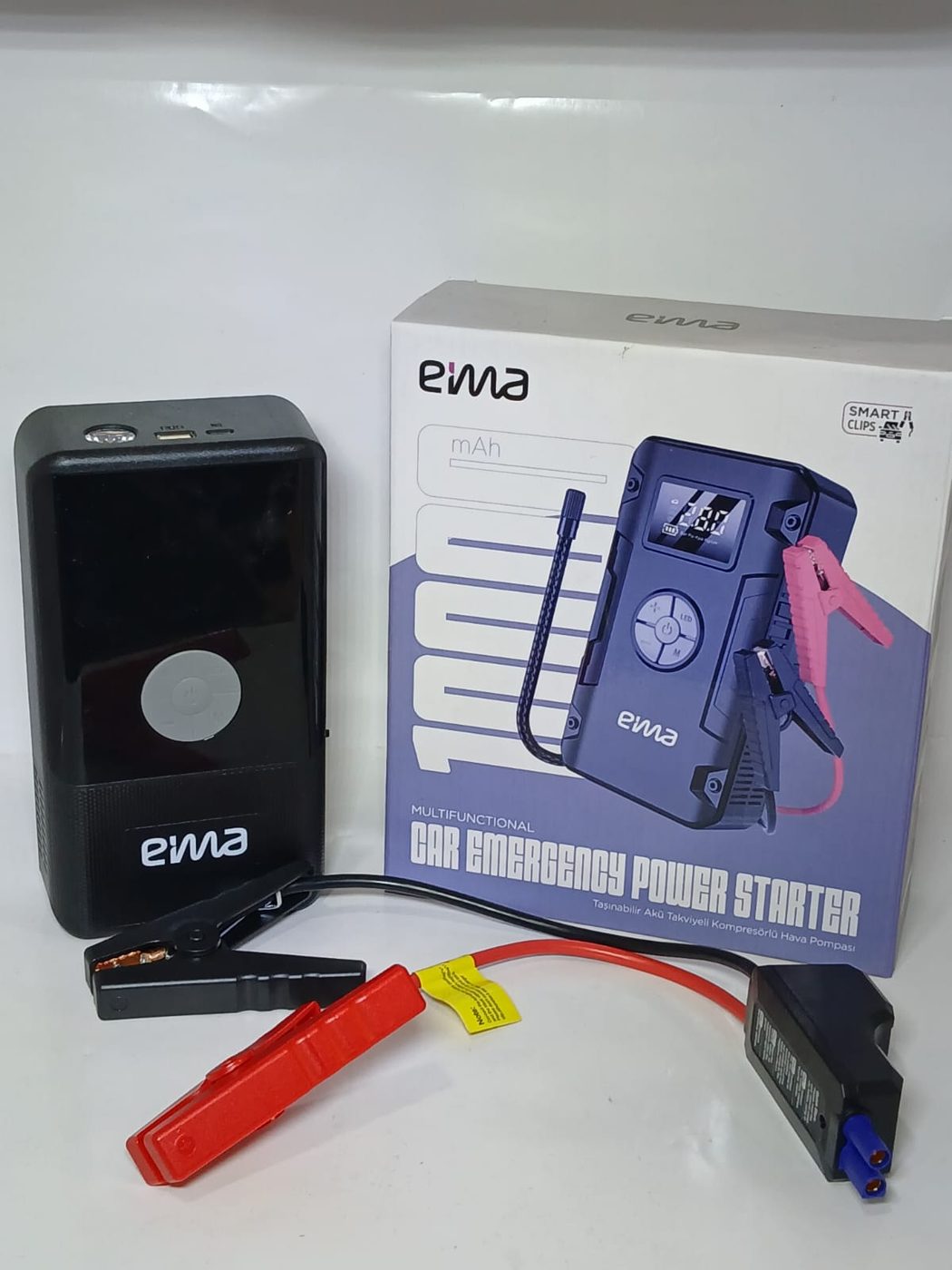 Araç Akü Takviye Cihazı Antalya, Kompresör ve Powerbank — EIMA — Erdem Elektronik Antalya