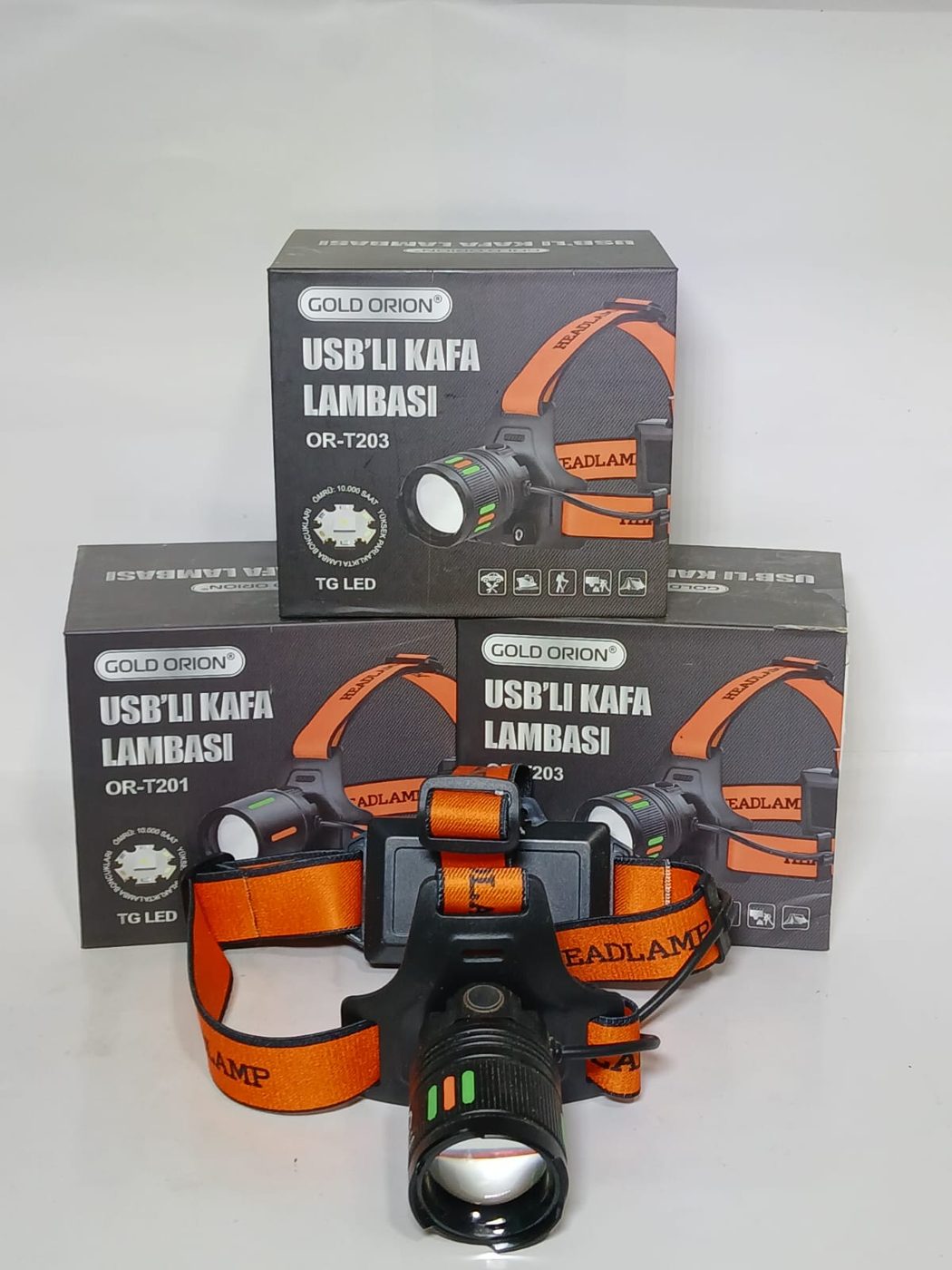 USB'li Kafa Lambası Antalya — Gold Orion — Erdem Elektronik Antalya