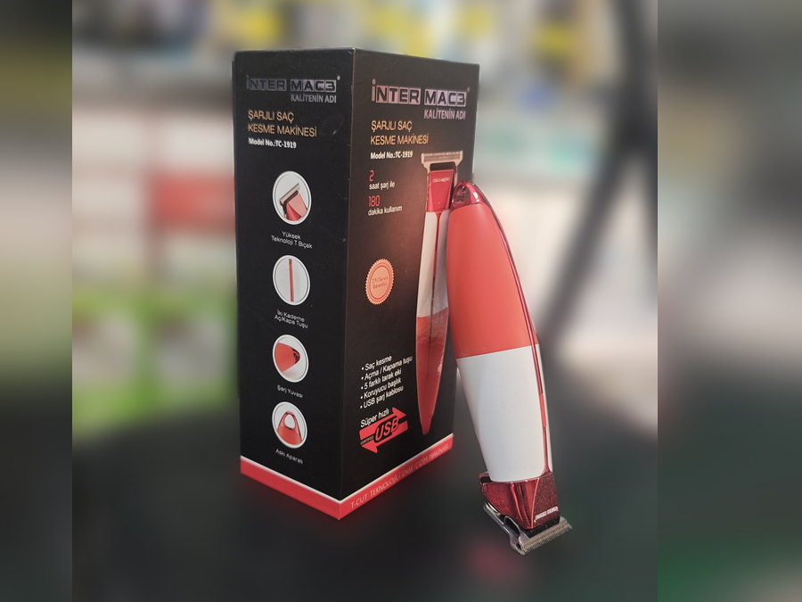 Saç Sakal Tıraş Makinesi Antalya, 5 Taraklı — İnter Mac3 — küçük görsel 4