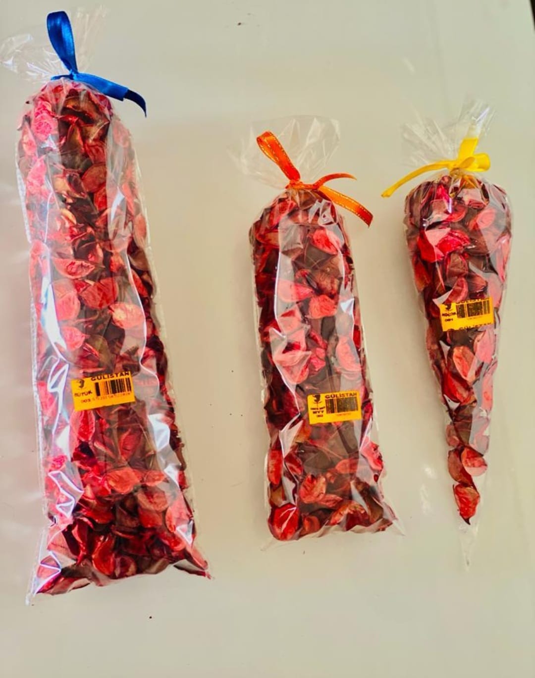 Kuru Gül Yaprağı 180 gr Antalya, Kırmızı Renk — küçük görsel 2