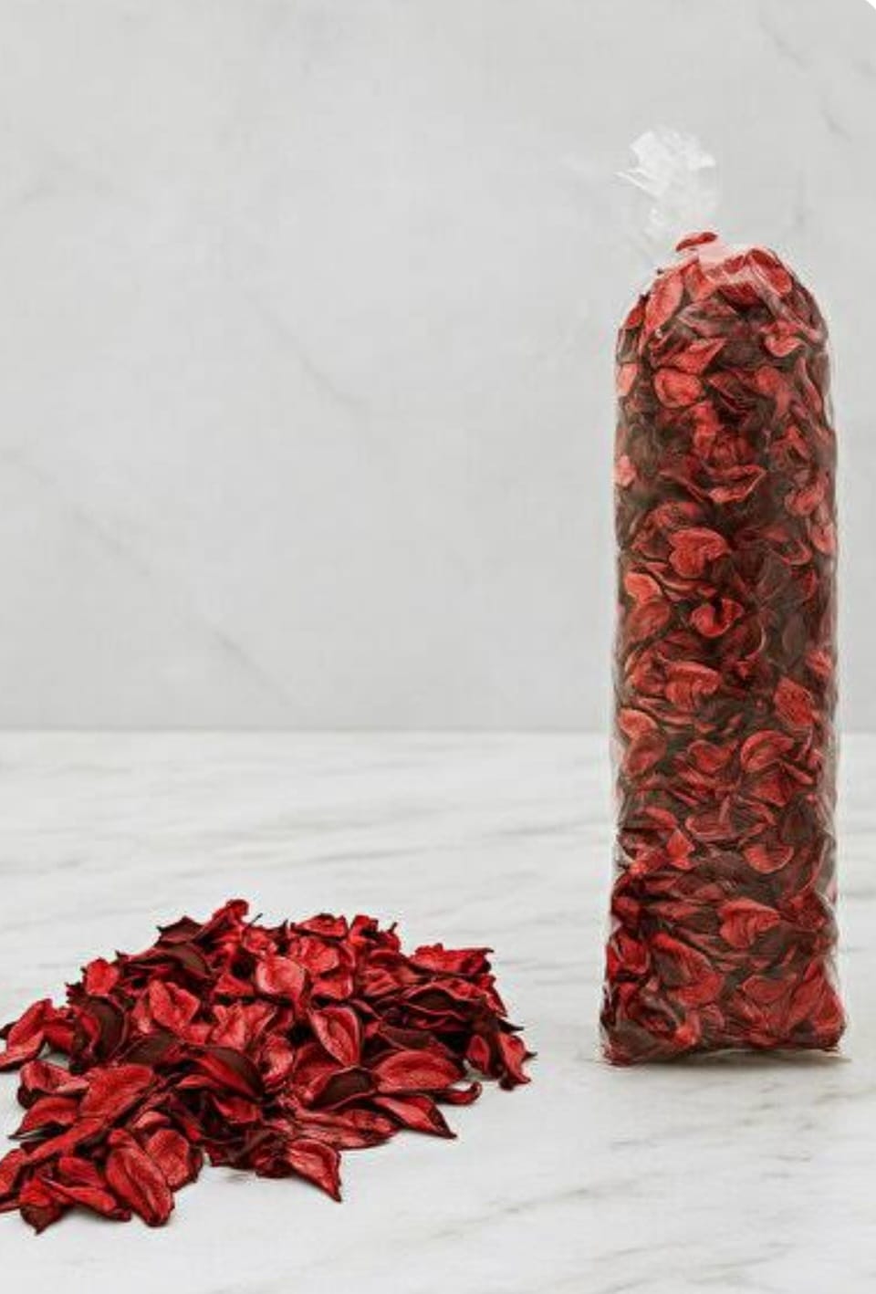 Kuru Gül Yaprağı 180 gr Antalya, Kırmızı Renk — görsel 3/3
