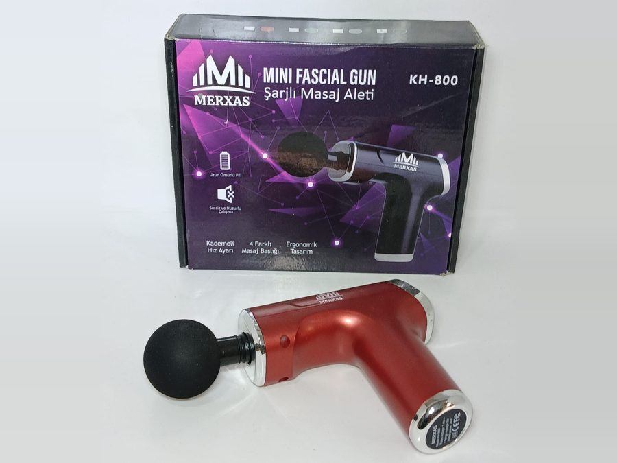 Kompakt Şarjlı Mini Fascial Gun Antalya (Masaj Tabancası) — MERXAS