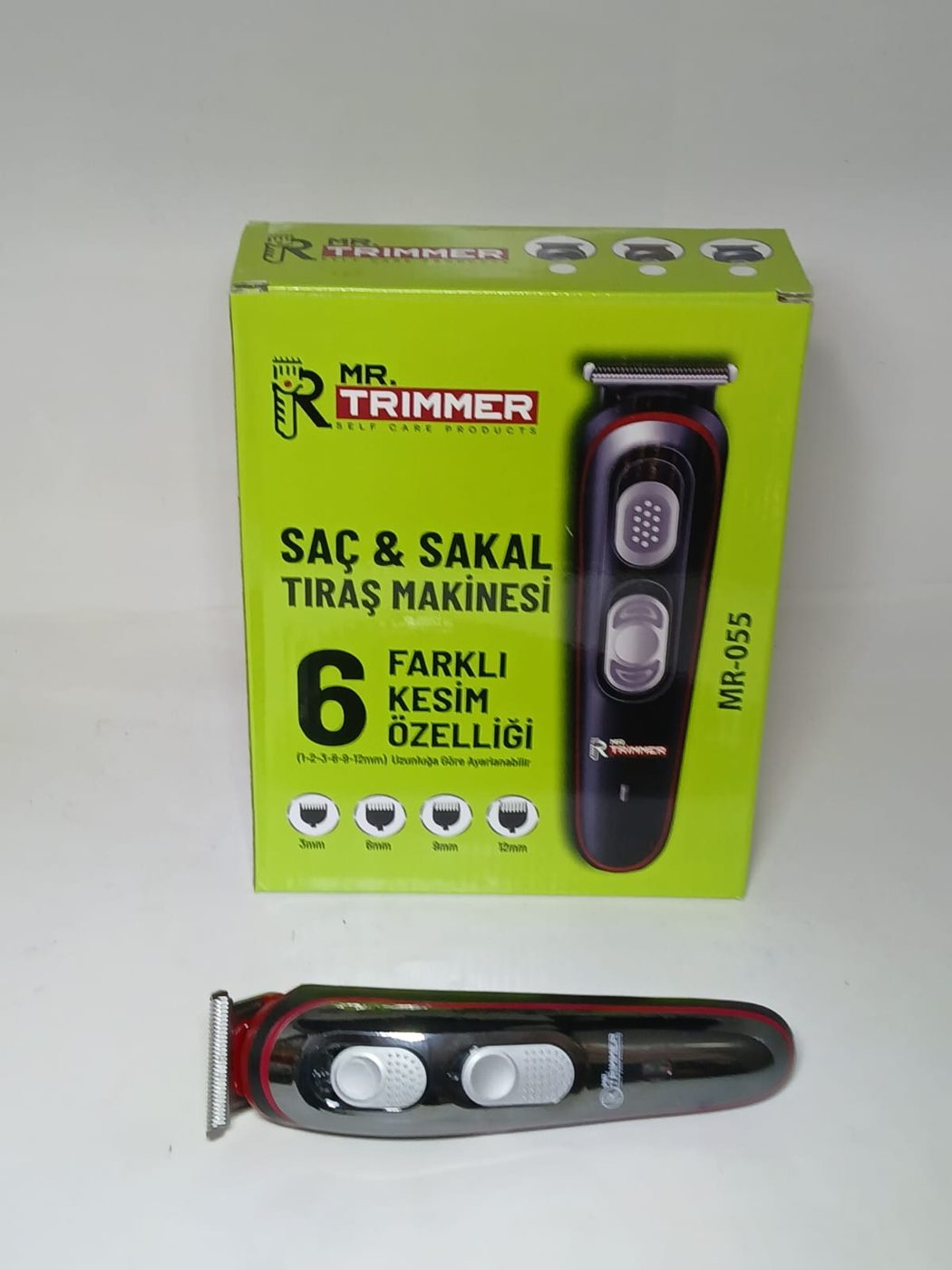 Saç Sakal Tıraş Makinesi Antalya, 6 Farklı Kesim Modlu — Mr. Trimmer — Erdem Elektronik Antalya