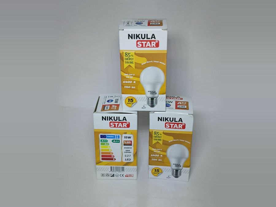LED Ampul Antalya, 15 W Beyaz Işık — Nikula — küçük görsel 3