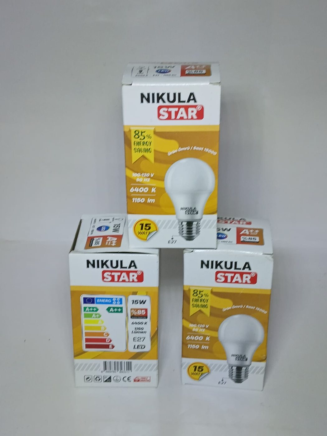 LED Ampul Antalya, 15 W Beyaz Işık — Nikula — Erdem Elektronik Antalya