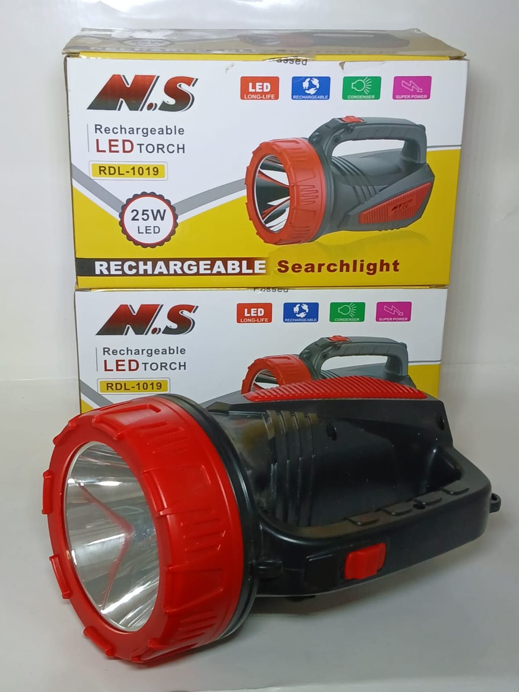 Şarjlı Uzun Menzilli Işıldak Antalya, 25W LED — NS — görsel 2/2