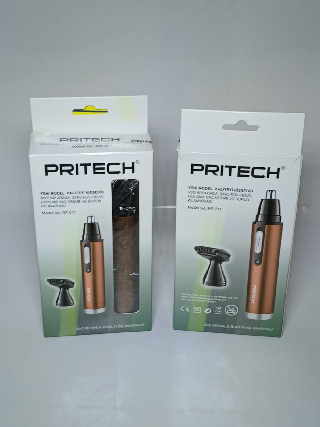 Burun & Kulak Kılı Alma Aleti Antalya, Yıkanabilir Başlık — PRITECH — görsel 3/3