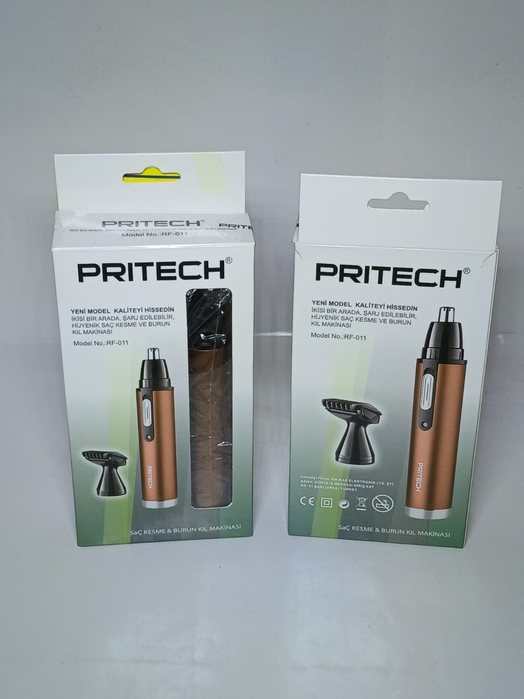 Burun & Kulak Kılı Alma Aleti Antalya, Yıkanabilir Başlık — PRITECH — Erdem Elektronik Antalya