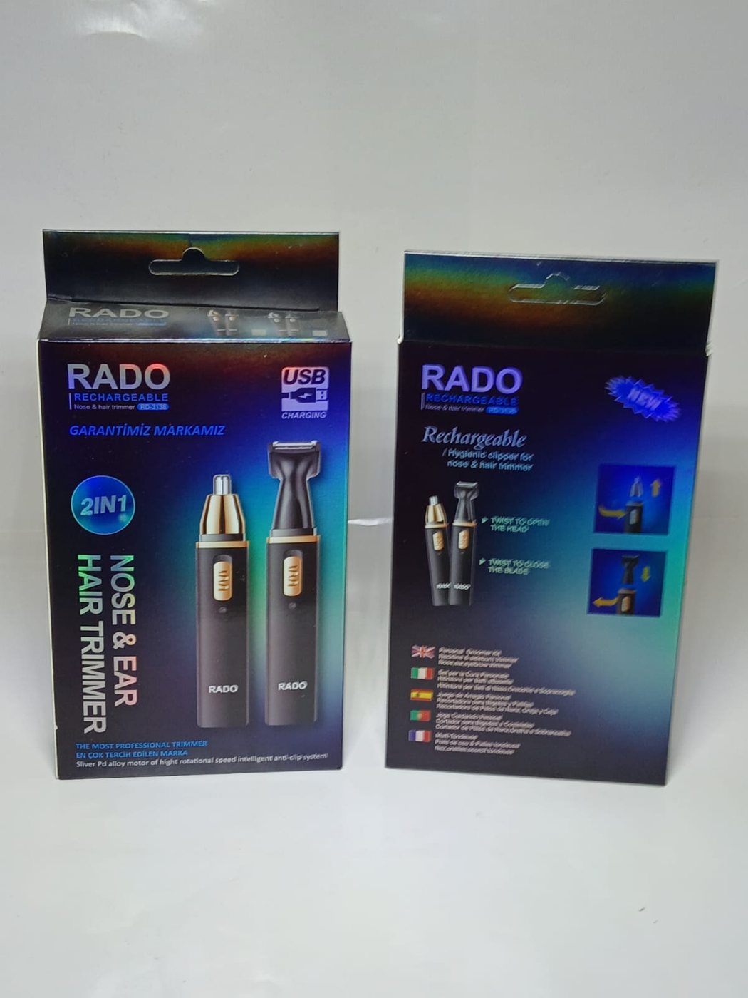 Burun & Kulak Kılı Alma Aleti Antalya, Yıkanabilir Başlık — RADO — Erdem Elektronik Antalya