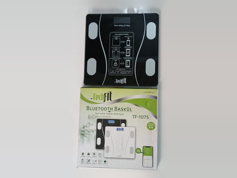 Akıllı Tartı Antalya, Bluetooth Vücut Analizli — TechFit — küçük görsel 4