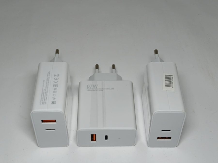 Şarj Adaptörü Antalya, USB-A ve Type-C Çift Çıkışlı