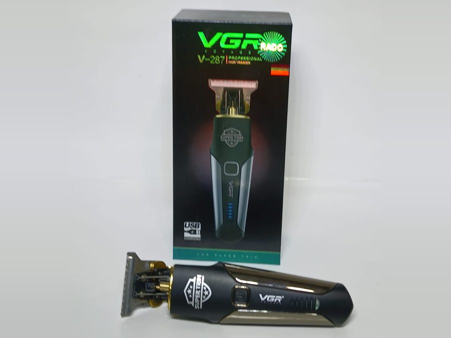 Saç Sakal Tıraş Makinesi Antalya, USB Şarjlı T-Bıçak — VGR — küçük görsel 2