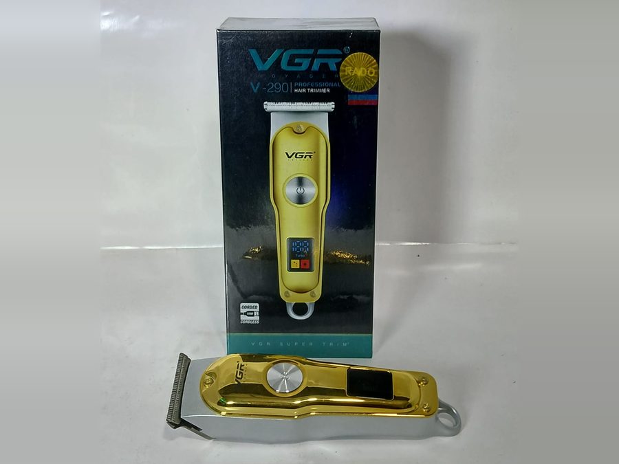 Saç Sakal Tıraş Makinesi Antalya, Altın Gövdeli — VGR — küçük görsel 2